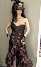 Frill Skirt Steampunk Set